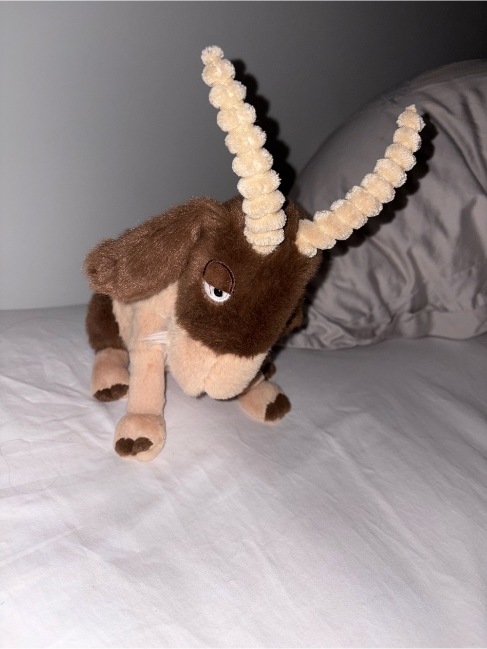Jellycat Brown and Cream Plush Antelope Accent - Picture 4 of 4